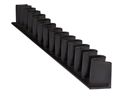 Ленты с гофробортами 